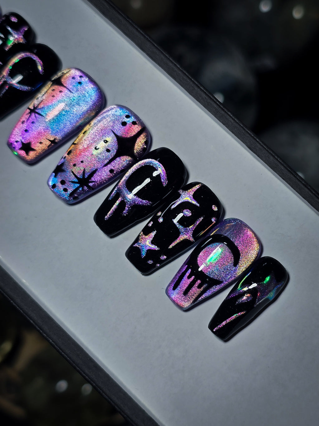 Astral Glow Press on Nail Set