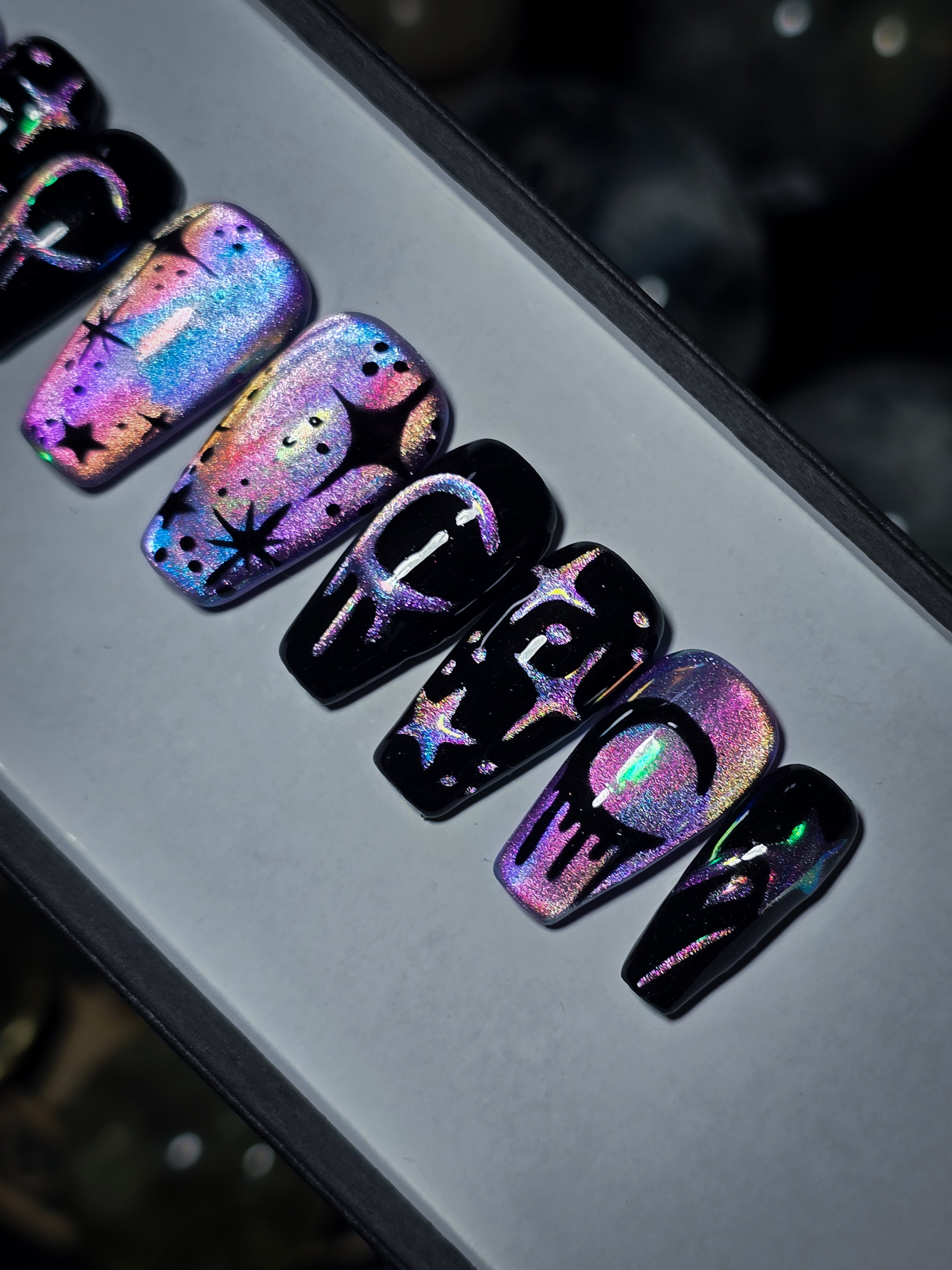 Astral Glow Press on Nail Set