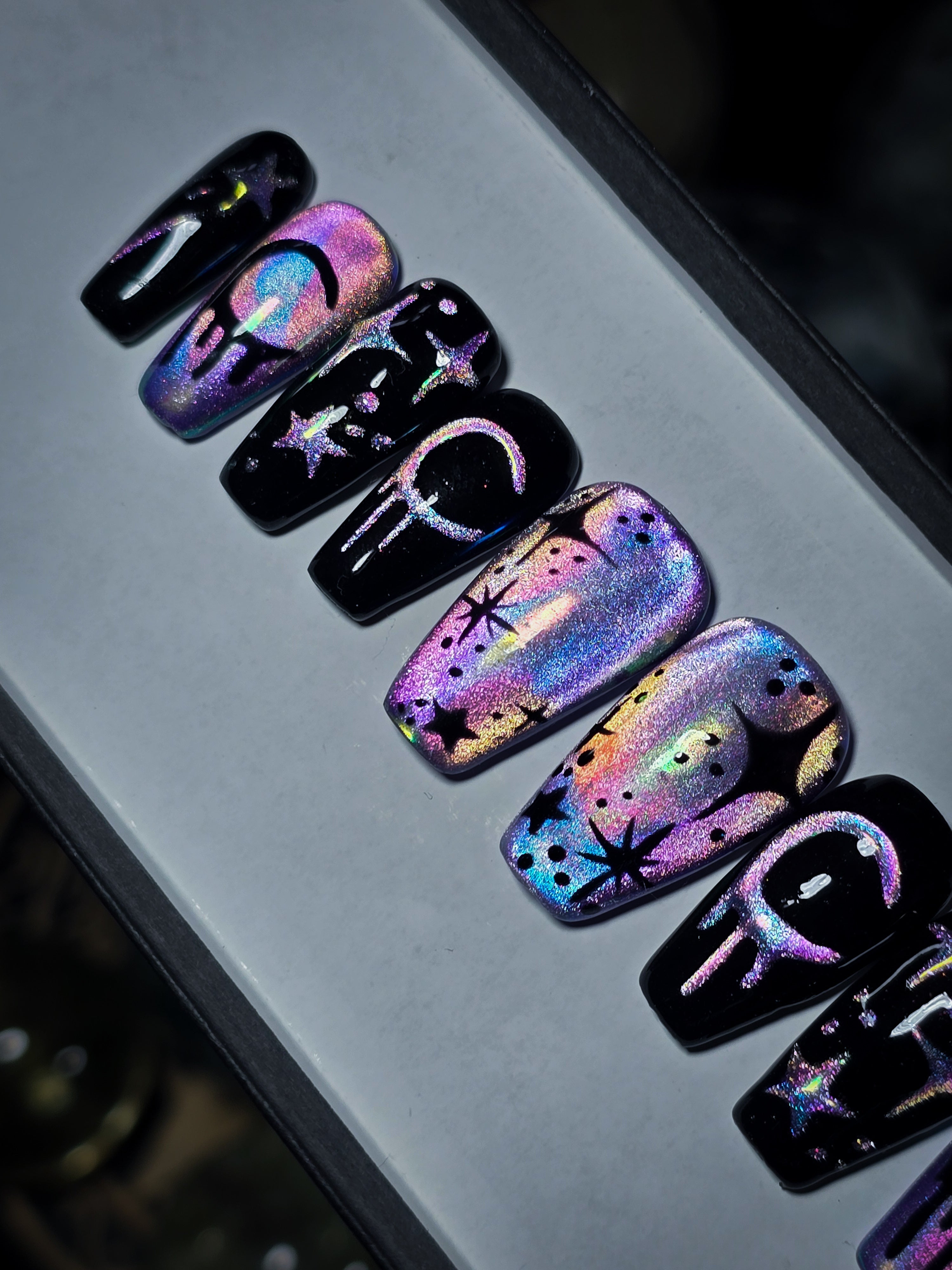 Astral Glow Press on Nail Set