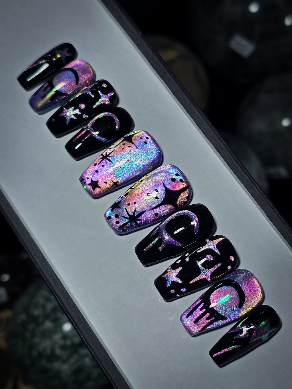 Astral Glow Press on Nail Set