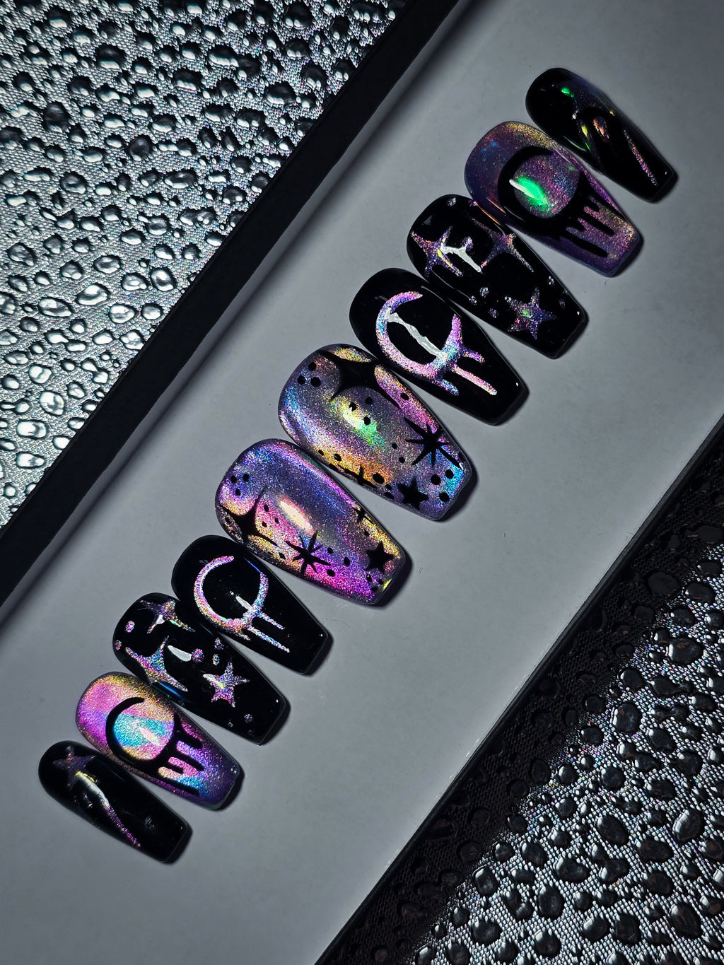 Astral Glow Press on Nail Set