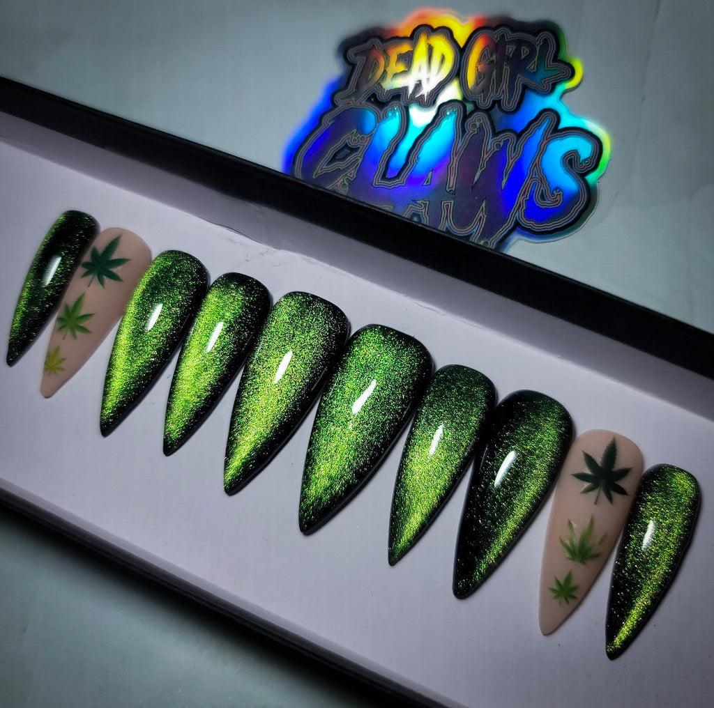 420 Press on Nail Set