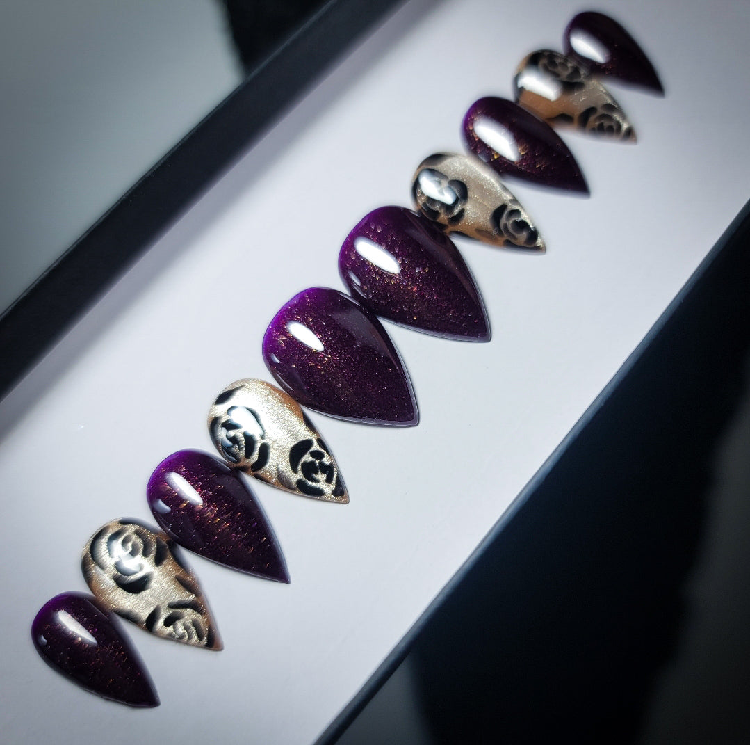Autumn Goddess Press on Nail Set