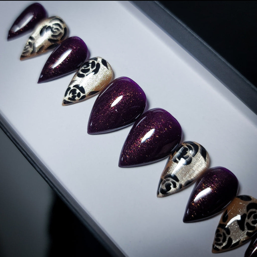 Autumn Goddess Press on Nail Set