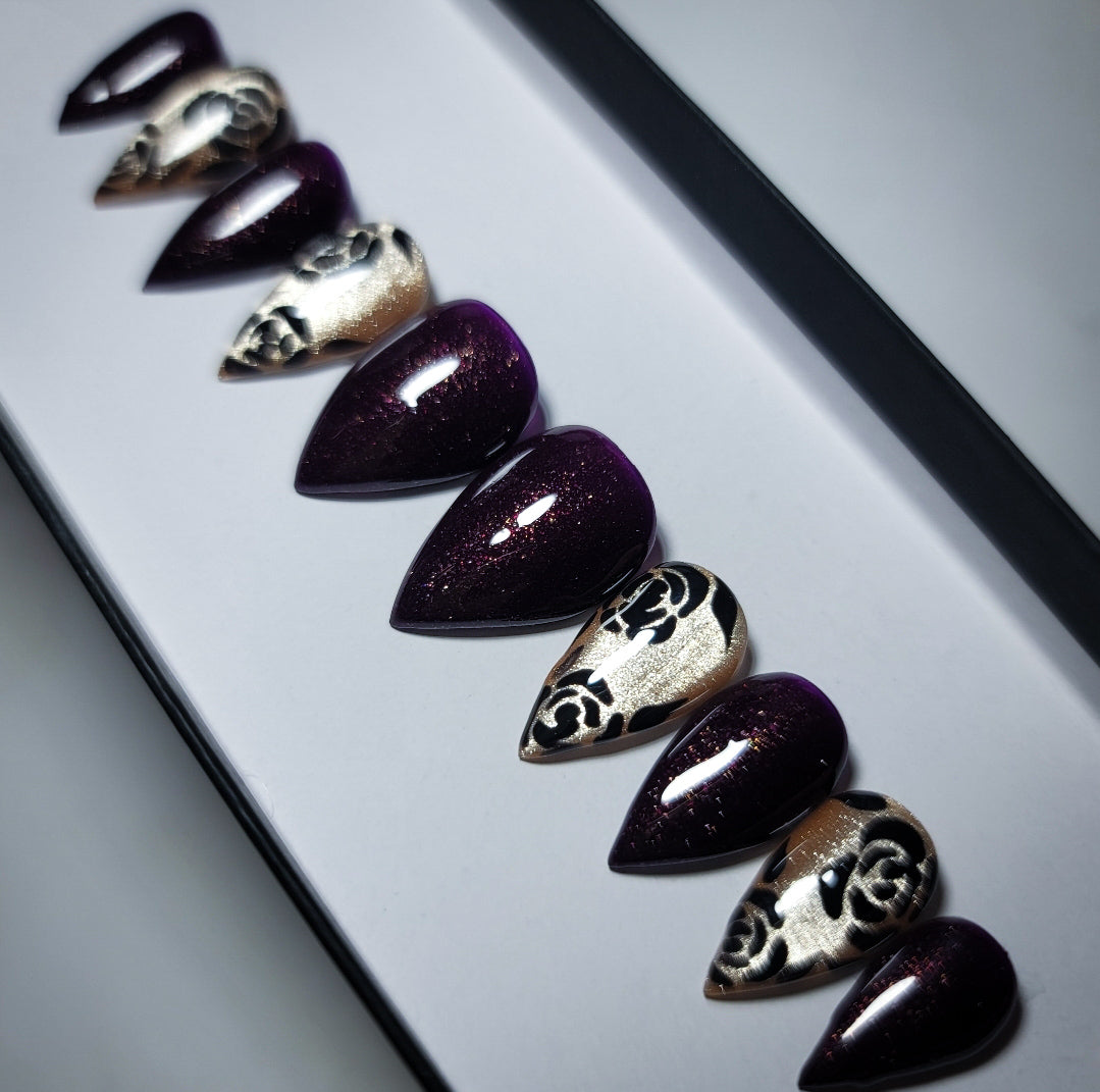 Autumn Goddess Press on Nail Set