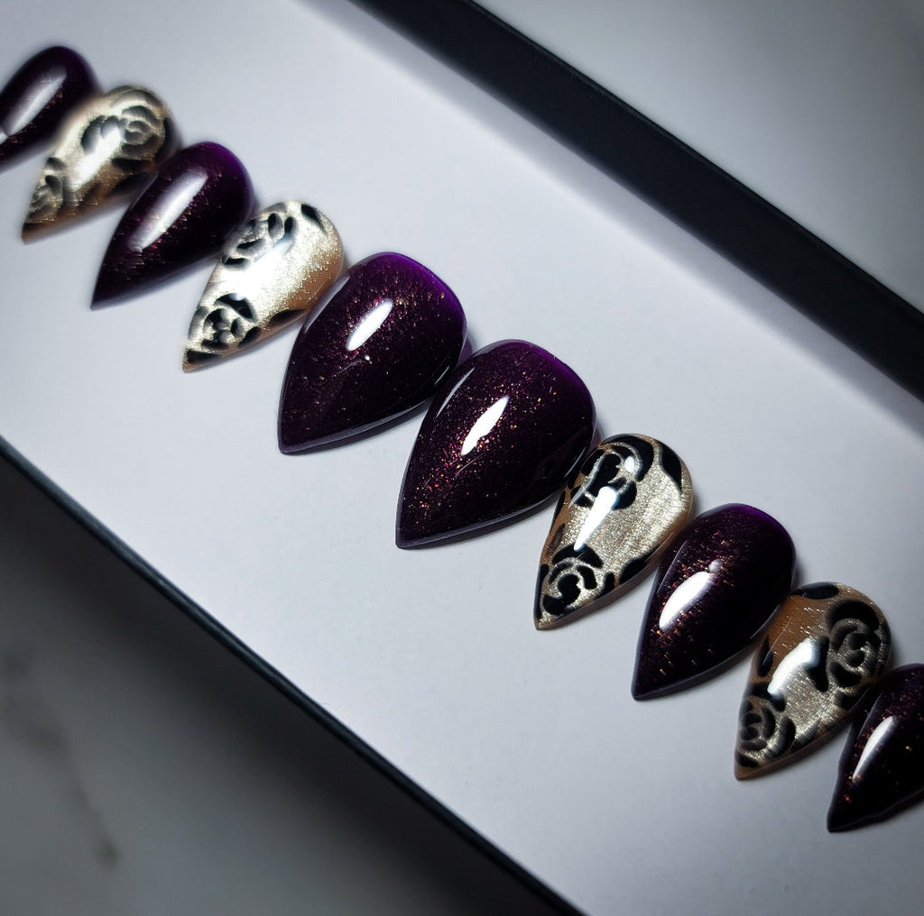 Autumn Goddess Press on Nail Set